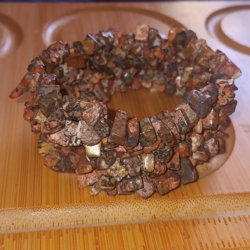 Leopard Skin Jasper Bracelet